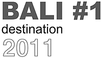 Bali number one destination