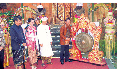 The Bali Times, Culture and Tourism Minister Jero Wacik