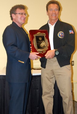 Governor Schwarzenegger and Dr Goldman