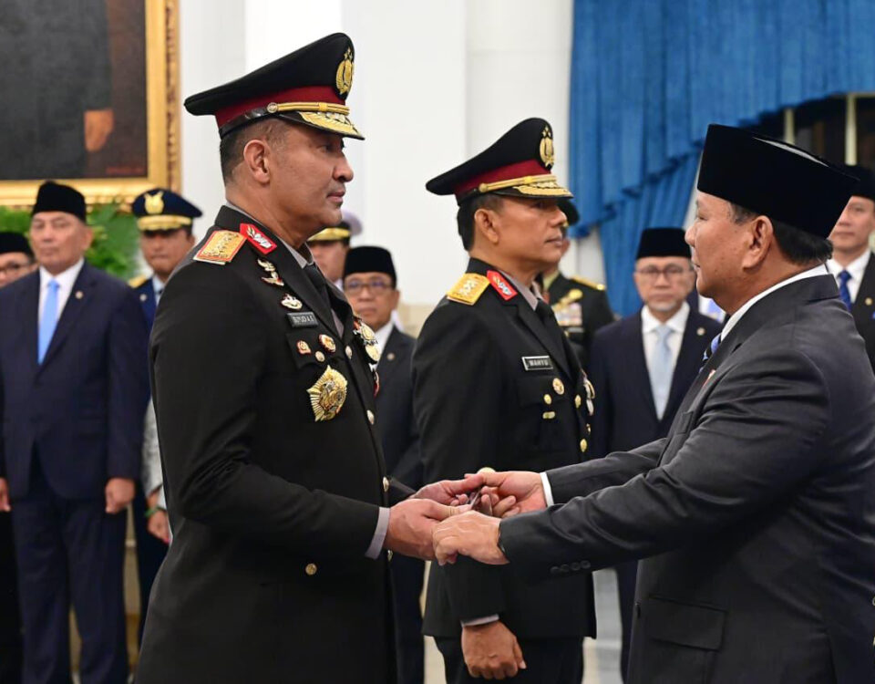 President Prabowo Subianto inaugurates Suyudi Ario Seto as Indonesia’s new National Police chief
